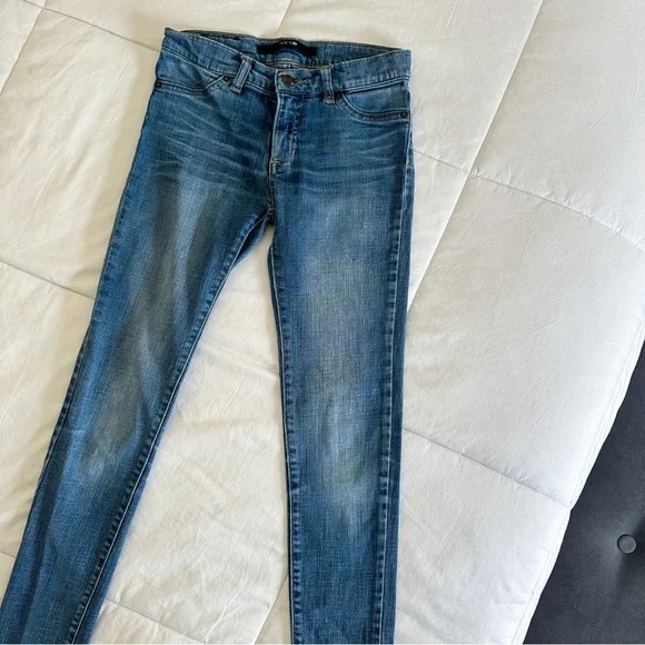 Joe’s Jeans Medium Wash Skinny Ankle Low/Mid Rise Denim Jeans - Women’s 00 - Picture 3 of 9